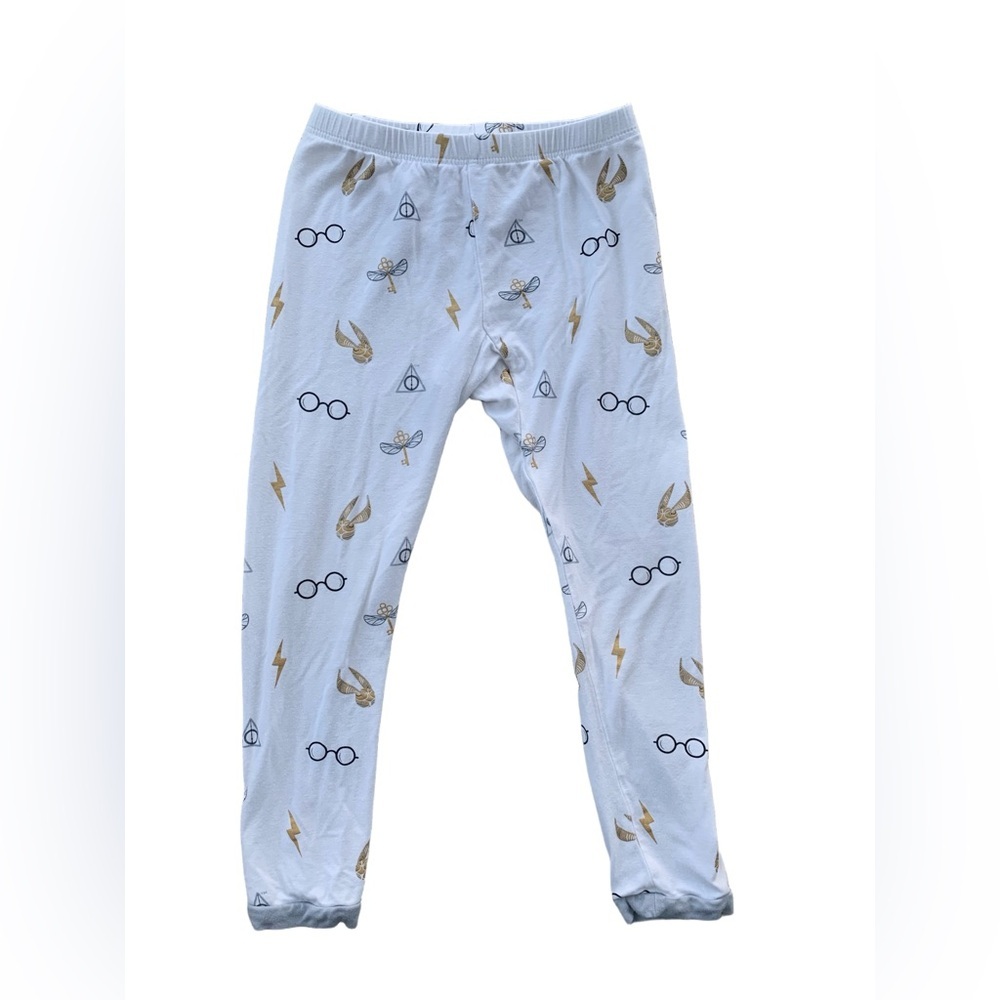 Kyte Baby x Harry Potter Size 4T Bamboo Snitch Glasses HP Print Pajamas Pants